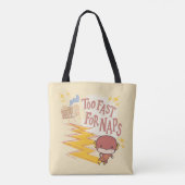 Tote Bag Flash Chibi | Trop Rapide Pour Les Naps (Dos)