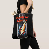 Tote Bag Flash de génie (De près)