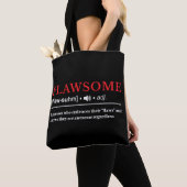 Tote Bag Flawsome - Définition personnalisable (De près)