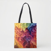Tote Bag Flèche de couleur (Devant)