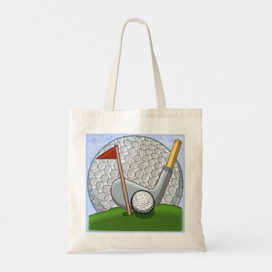 Tote Bag Flèche de golf (Dos)