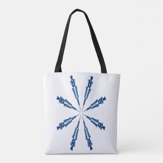 Tote Bag Flèche de neige (Dos)