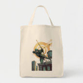 Tote Bag Flèche | Flèche verte Du Toit (Devant)