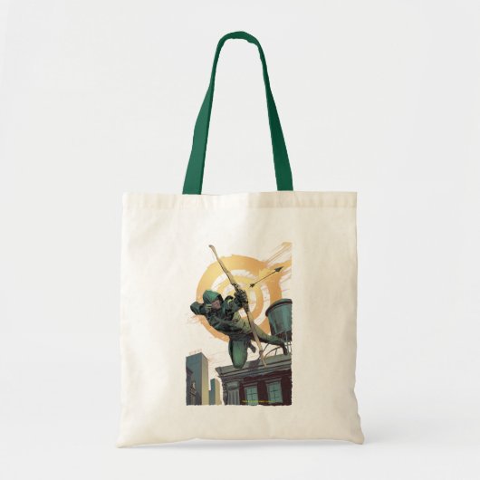 Tote Bag Flèche | Flèche verte Du Toit (Devant)