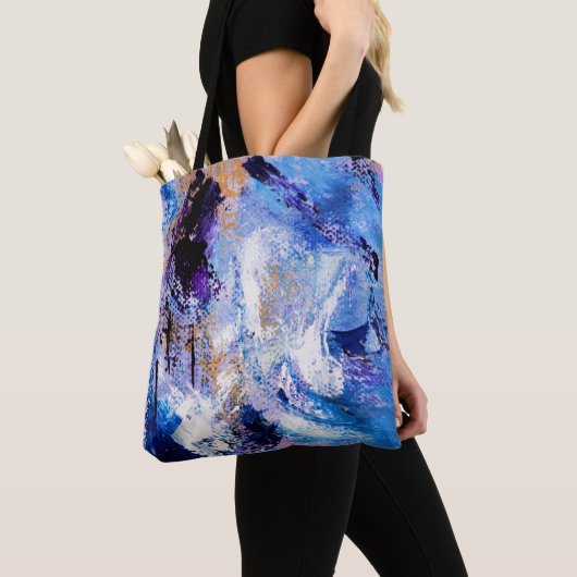 Tote Bag Flèches bleues (De près)