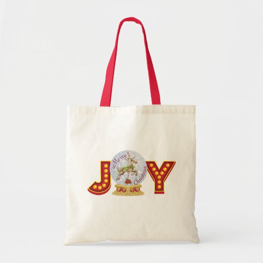 Tote Bag Flèches de neige de Noël (Devant)