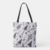 Tote Bag Flèches et cercles (Dos)