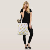 Tote Bag Flèches or (Sur le modèle)