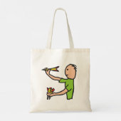 Tote Bag fléchettes (Dos)