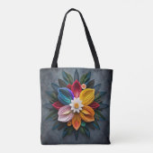 Tote Bag fleur (Dos)