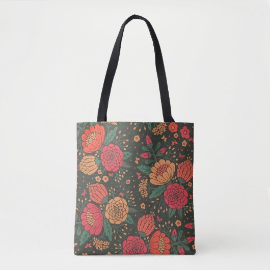 Tote Bag fleur (Devant)