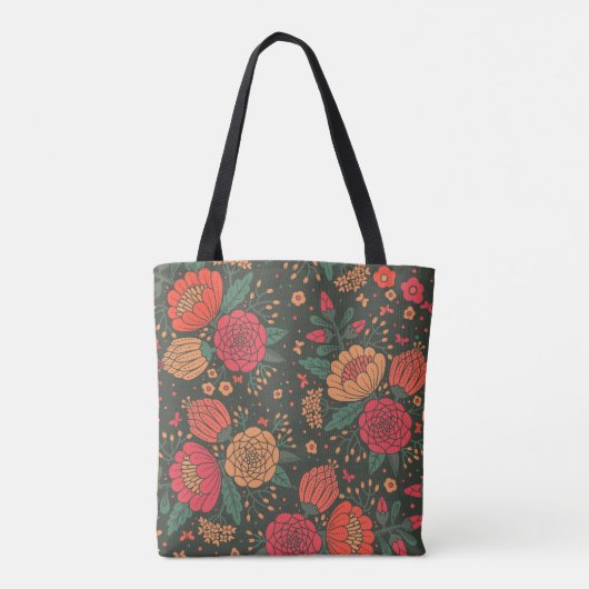 Tote Bag fleur (Dos)
