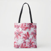 Tote Bag Fleur aquarelle (Devant)