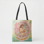 Tote Bag Fleur avec grâce (Devant)