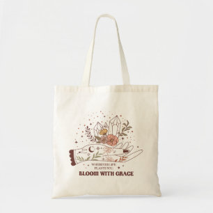 Tote Bag Fleur avec grâce