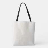 Tote Bag Fleur beige bleu royal (Dos)