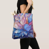 Tote Bag Fleur Bleue (De près)