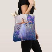 Tote Bag Fleur bleue (De près)