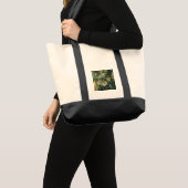 Tote Bag Fleur bleue de passion pour le "temple de Flora" (Devant (produit))