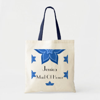 Tote Bag Fleur bleue Mariage d'honneur
