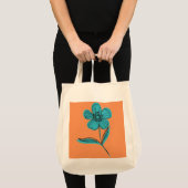 Tote Bag fleur botanique (Devant (produit))