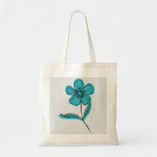 Tote Bag fleur botanique