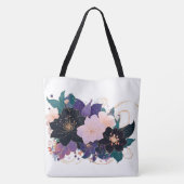 Tote Bag Fleur céleste (Dos)