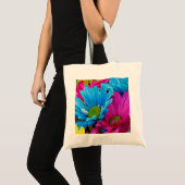 Tote Bag Fleur Colorée (Devant (produit))
