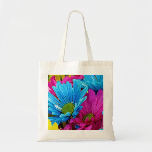 Tote Bag Fleur Colorée (Devant)