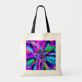 Tote Bag Fleur Confetti violet (Devant)