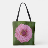 Tote Bag Fleur Dahlia rose (Dos)
