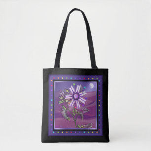 Tote Bag Fleur dans le désert