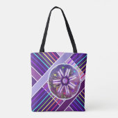 Tote Bag Fleur dans le désert (Dos)