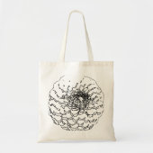 Tote Bag Fleur d'art naturel (Devant)