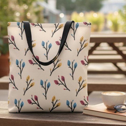 Tote Bag Fleur d'Automne Quotidienne