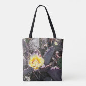 Tote Bag Fleur de cactus jaune (Dos)