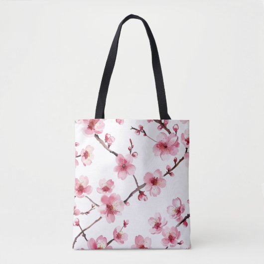 Tote Bag Fleur de cerise (Devant)