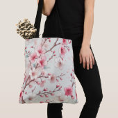 Tote Bag Fleur de cerise (De près)