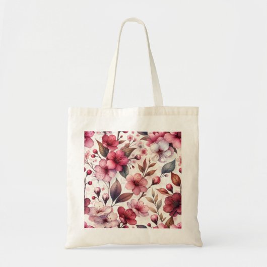 Tote Bag Fleur de Cerisier (Devant)