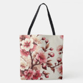 Tote Bag Fleur de Cerisier (Devant)