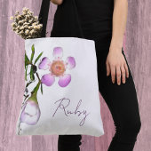 Tote Bag Fleur de cire délicate en fleurs