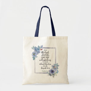 Tote Bag Fleur de confiance dans le Seigneur