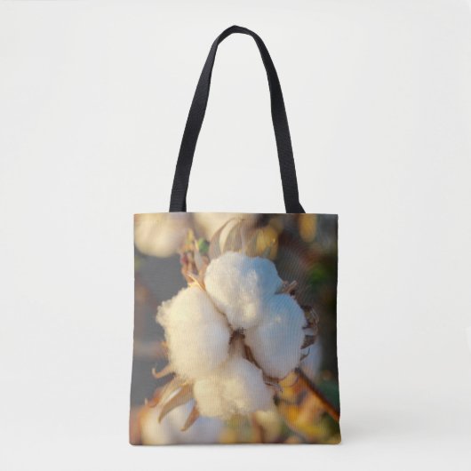 Tote Bag Fleur de coton (Devant)