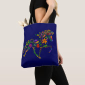 Tote Bag Fleur de couleur (De près)