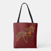 Tote Bag Fleur de couleur (Dos)