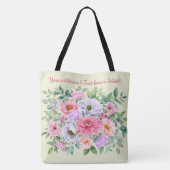 Tote Bag Fleur de jardin d'été délicieuse (Dos)