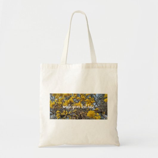 Tote Bag Fleur de la nature (Devant)