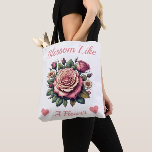 Tote Bag Fleur de l'inspiration (De près)