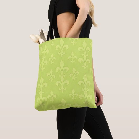 Tote Bag Fleur de Lis (De près)