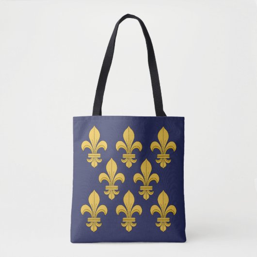 Tote Bag Fleur-De-lis (Devant)